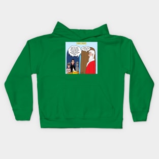 Halloween-Christmas Holiday Overlap Kids Hoodie